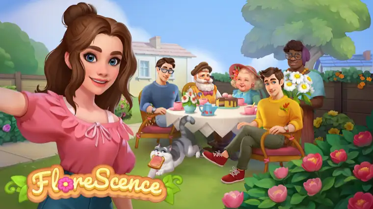 Schermata di gioco di Florescence